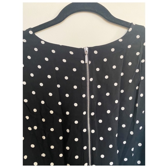 H&M Polka Dot Midi Dress | Size 6 - Picture 3 of 4